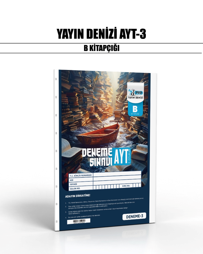 YAYIN DENİZİ YKS AYT SNV 3-B - 2024-25